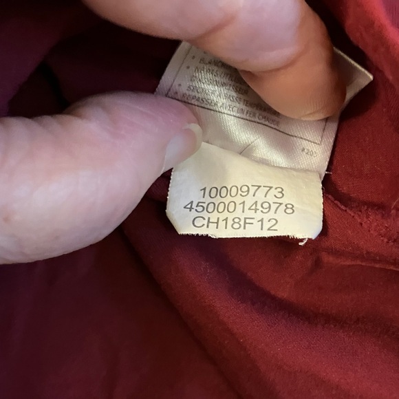 Ariat Burgundy Long Sleeve Top - Picture 4 of 5